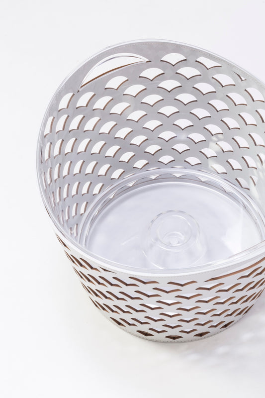Cortina Regenerated Leather Champagne Bucket