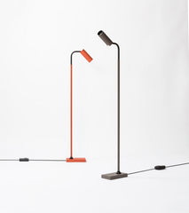 x TEKNA Marquesse Leather-Covered Floor Lamp