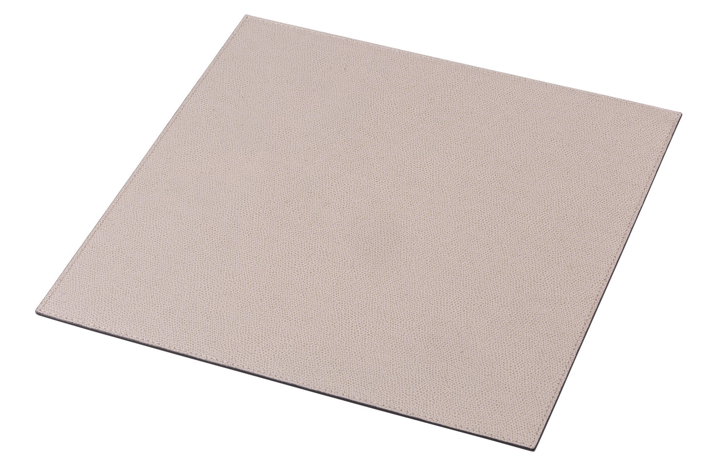 Giobagnara | Trevor Underplate: Leather-covered metal underplate with raised base for table protection | Serveware + Hospitality / Placemats & Underplates | 2Jour Concierge, your luxury lifestyle shop | premium table foundations for expensive interiors, dining tables, hospitality settings, and curated table compositions