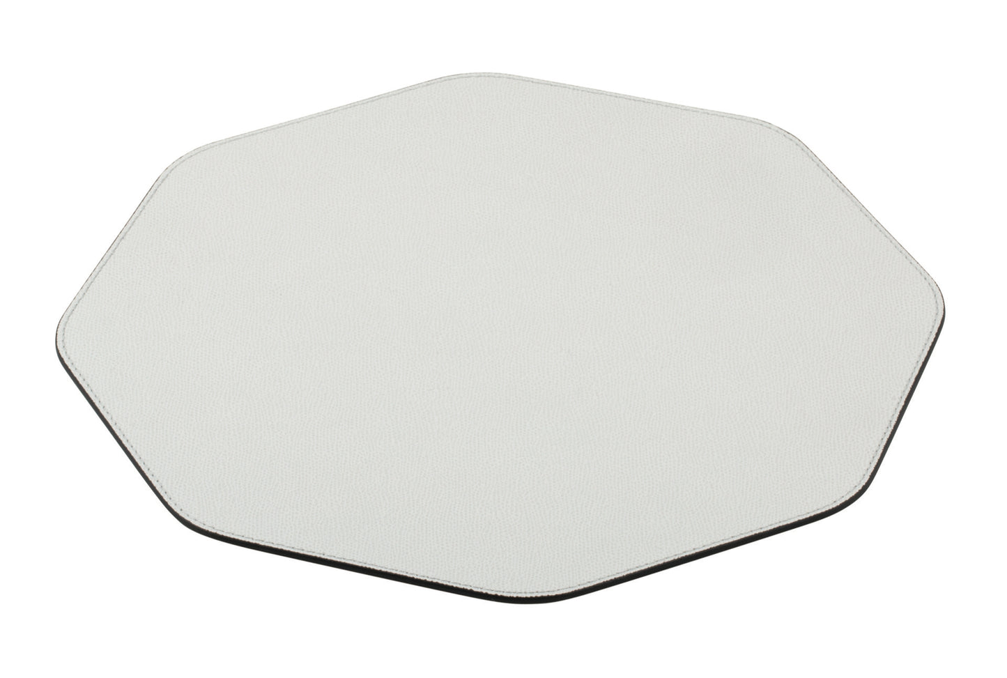 All-Leather Placemat, Octagonal