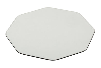 All-Leather Placemat, Octagonal