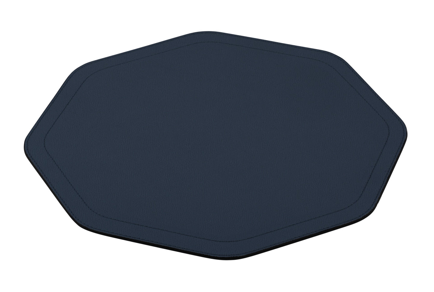 All-Leather Placemat, Octagonal