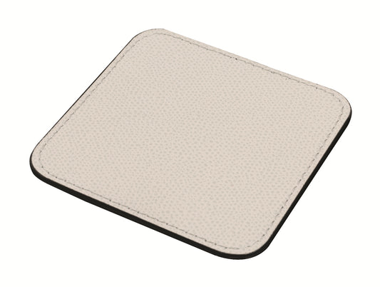 Tao Leather Semi-Flexible Coaster Square Rounded