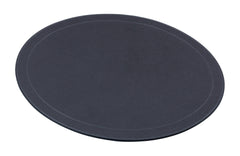 All-Leather Placemat, Round