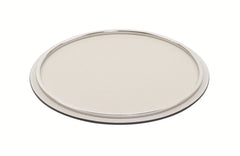 Rossini Leather-Covered Metal Tray Round S Bronze