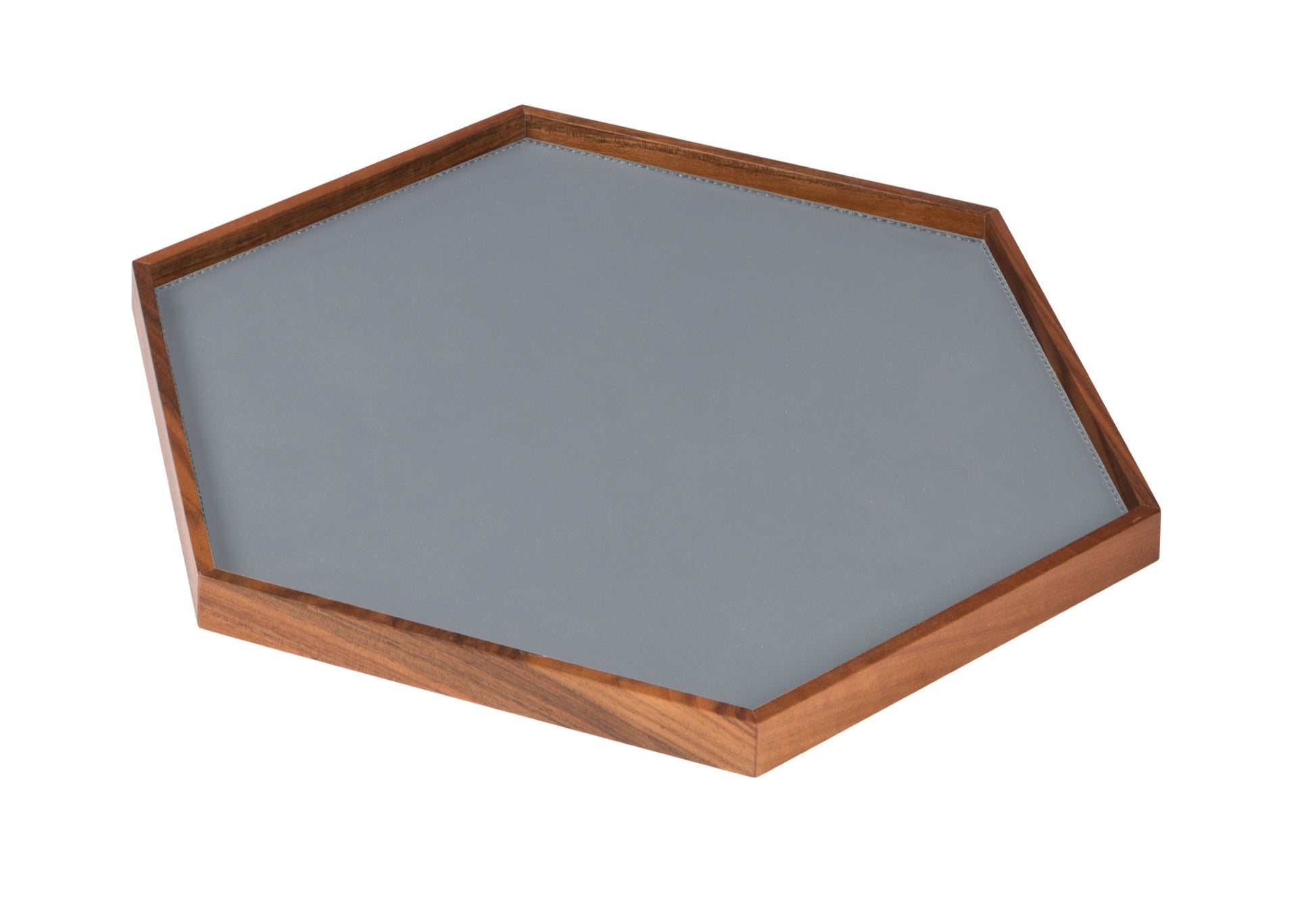 Giobagnara | Phorma Tray: Leather-lined wood tray in square and rectangular shapes with multiple sizes | Decor / Valet Trays | 2Jour Concierge, your luxury lifestyle shop | luxury decorative storage, premium trays for expensive interiors, office desks, sideboards, and coordinated room settings