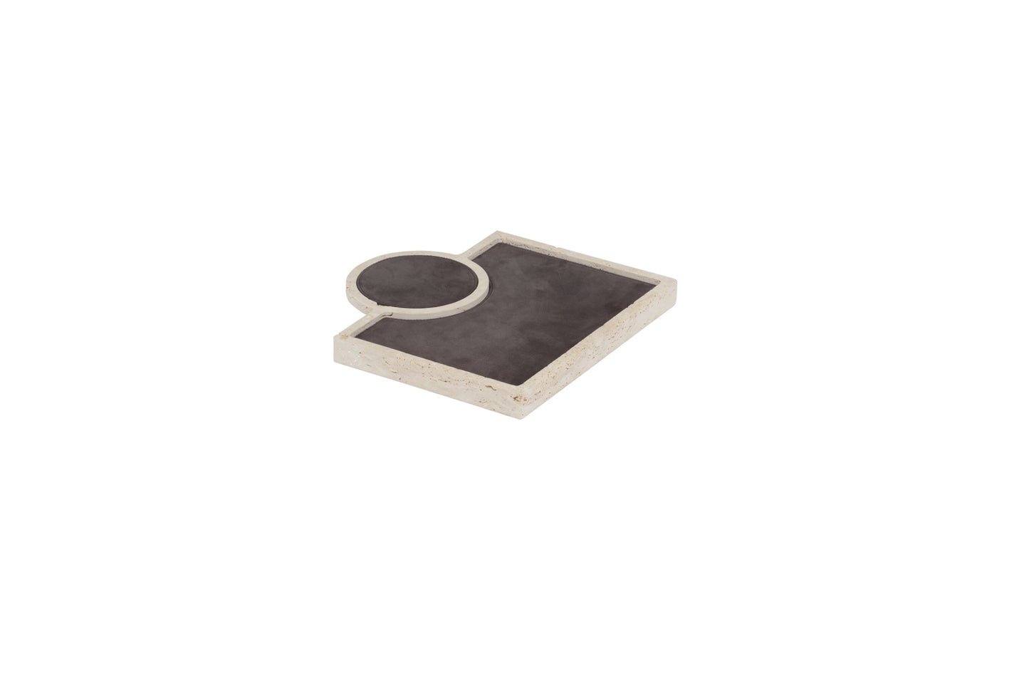 x Stéphane Parmentier Palazzo Marble Tray With Removable Leather Pad