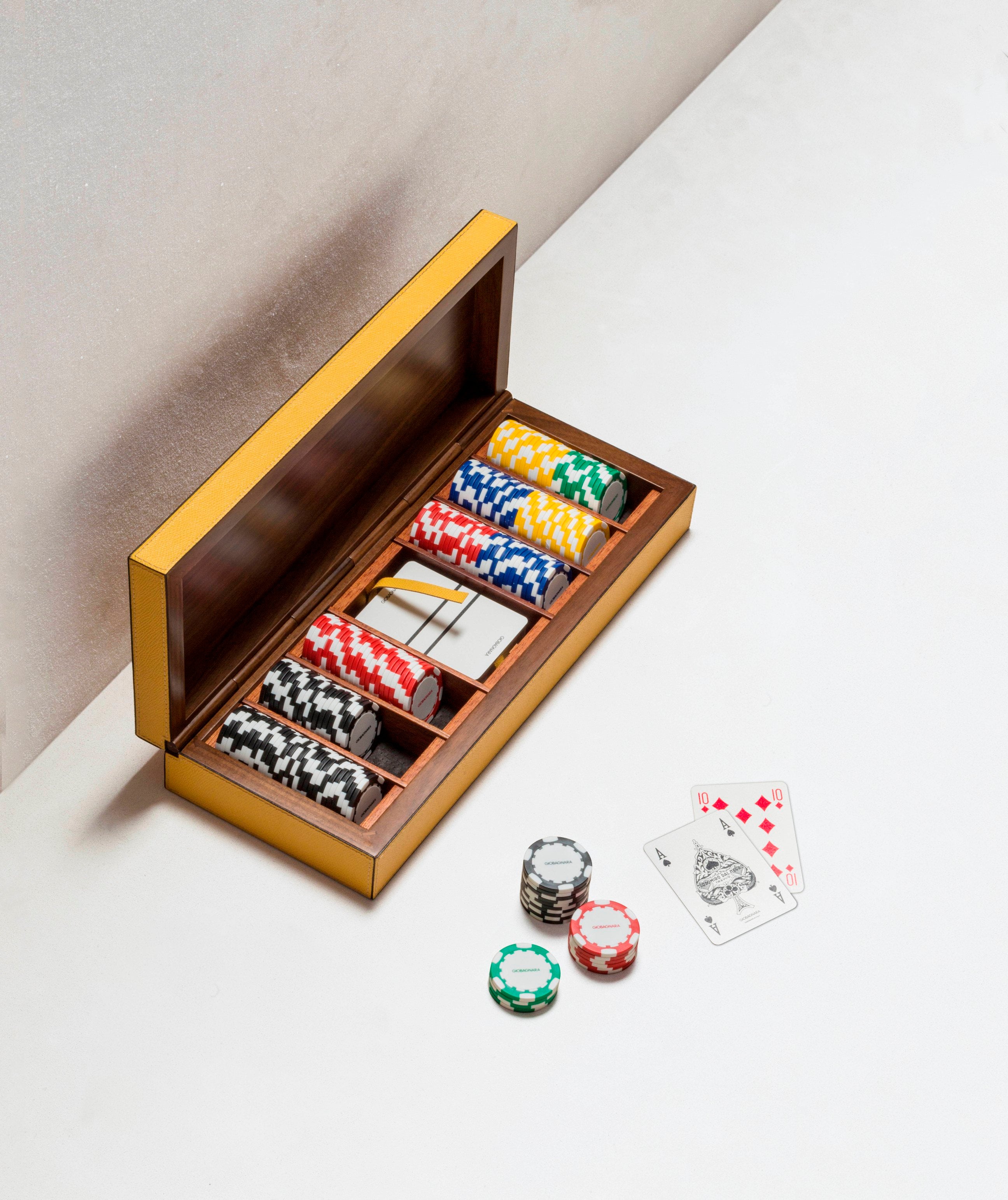 Giobagnara Poker Set | 2Jour Concierge, #1 luxury high-end gift & lifestyle shop