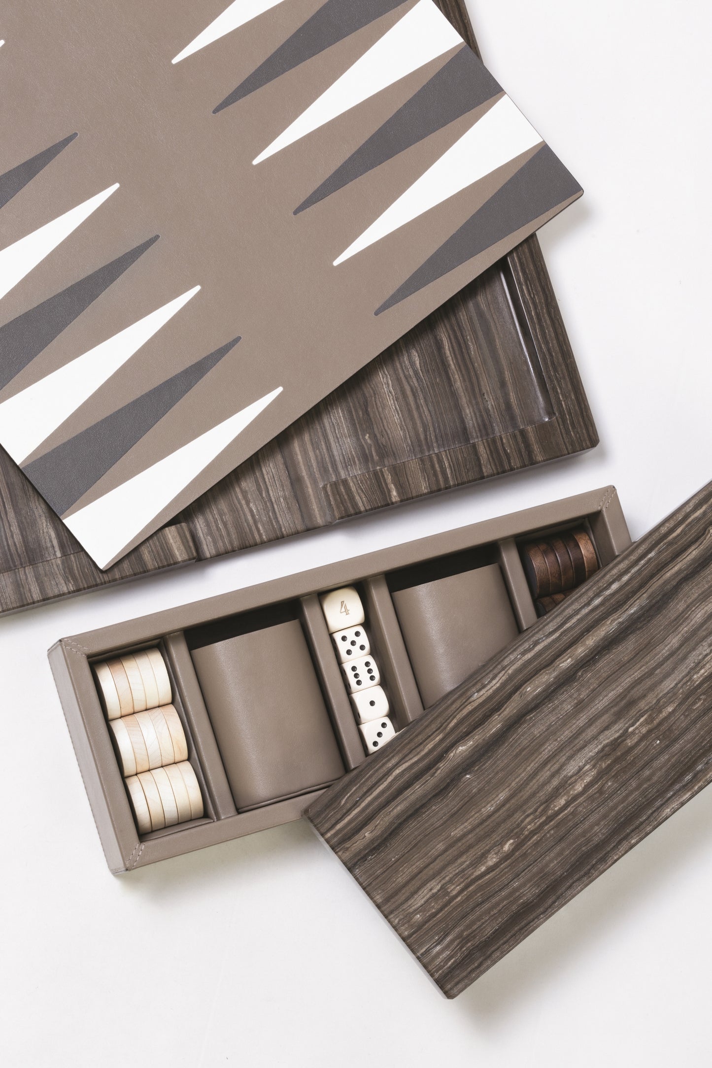 Giobagnara Ettore Marble Backgammon Set| 2Jour Concierge, #1 luxury high-end gift & lifestyle shop