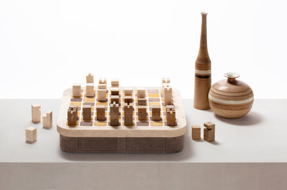 Giobagnara Delos Marble Chess Set | 2Jour Concierge, #1 luxury high-end gift & lifestyle shop