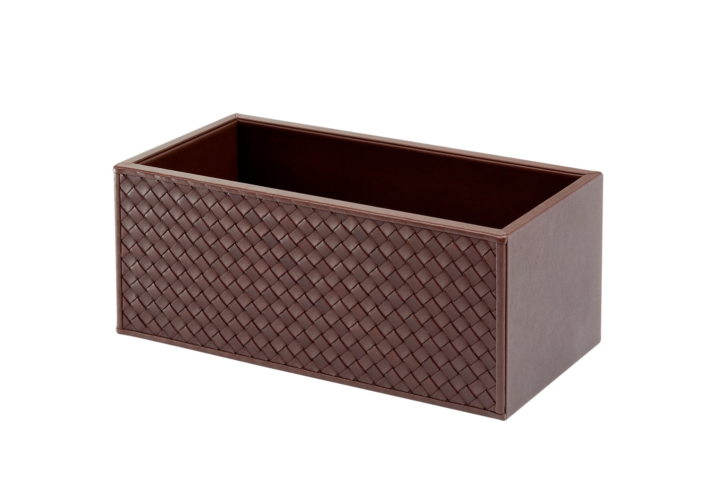 Riviere Scilla Handwoven Basket | Multi-purpose Container Box | Handwoven Leather | Perfect for Yacht Decor | Explore a Range of Luxury Home Accessories at 2Jour Concierge, #1 luxury high-end gift & lifestyle shop