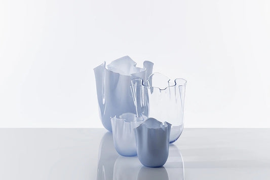 Fazzoletto Murano Glass Vase (Iceberg Collection)