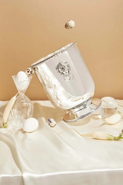 Regina Anna Metal Ice Bucket w Smooth & Shiny Finish