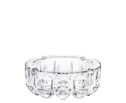Ambassadeur Ashtray by Saint-Louis | The Ambassadeur ashtray, which can also be used as a change-tray or decorative object, is available in clear, red, green, and sky blue crystal to complement any decor. Blown and cut at Saint-Louis-lès-Bitche in Moselle, France. | Home Decor and Accessories | 2Jour Concierge, your luxury lifestyle shop