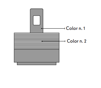 Nautilus Regenerated Leather Coaster Holder, Square Rounded, Bicolor