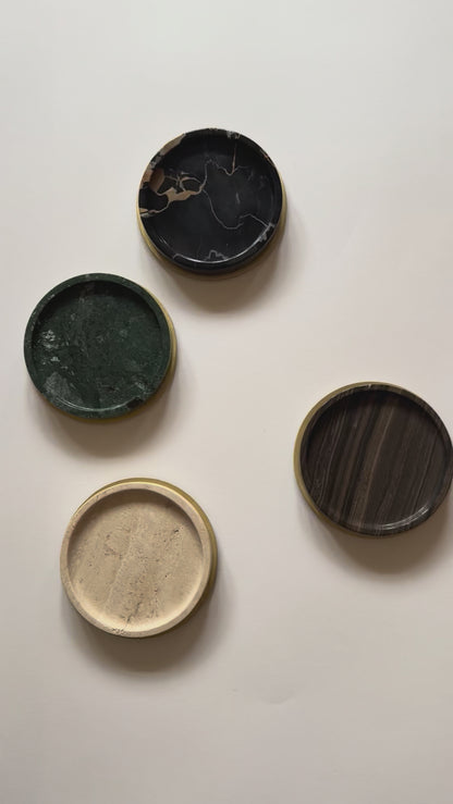 Positano Marble Bottle Coaster